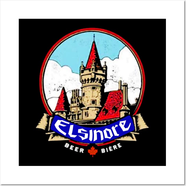 Vintage elsinore - Beer Strange Brew Wall Art by GZAsugarFree